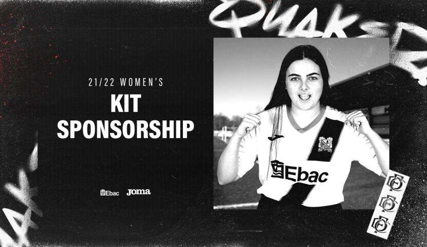 Sponsor a kit in our women's team for £150!