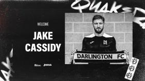 Quakers sign striker Jake Cassidy