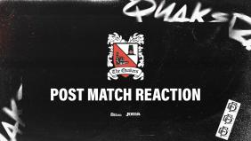 Alun: That was much better - Reaction and Goals