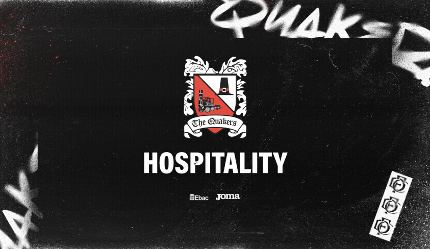 Enjoy our matchday hospitality at Blackwell Meadows!