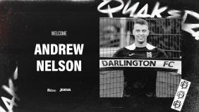 Andrew Nelson signs for the second time