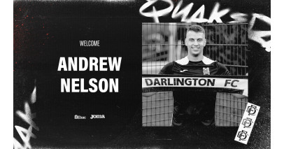 Andrew Nelson signs for the second time