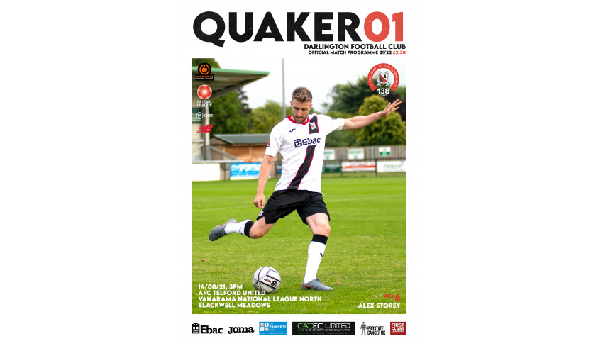 Buy The Quaker before the match