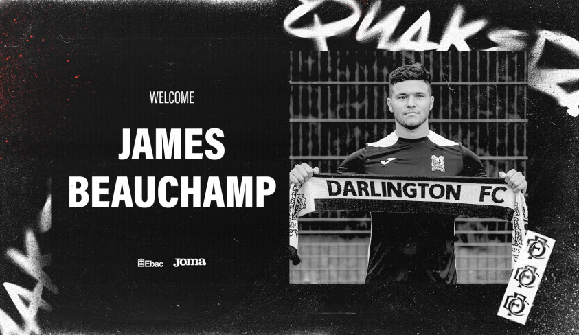 Quakers sign striker James Beauchamp