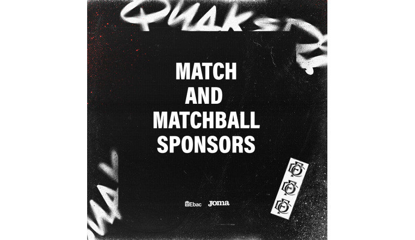 Thanks to our matchball sponsor -- Dave Portas