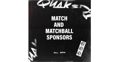 Thanks to our matchball sponsor -- Dave Portas