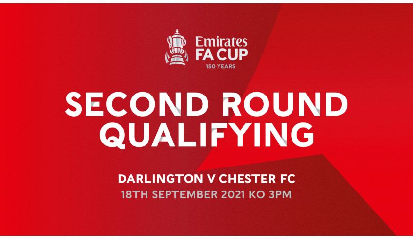 Chester FA Cup tie confirmed