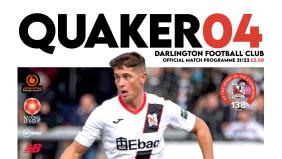 In Saturday's matchday programme