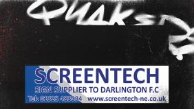 Thanks to Saturday's match sponsors -- Screentech