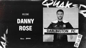 Quakers sign midfielder Danny Rose on loan from Grimsby