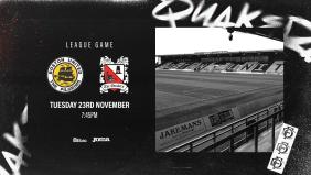 Boston away game re-arranged