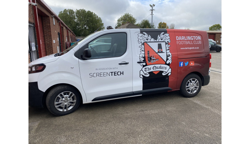 Voorlopige Geniet Hoofd Check out our new kit van! - News - Darlington Football Club