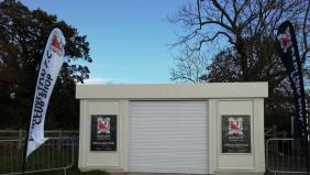 New signage for Quaker Retail at Blackwell Meadows!