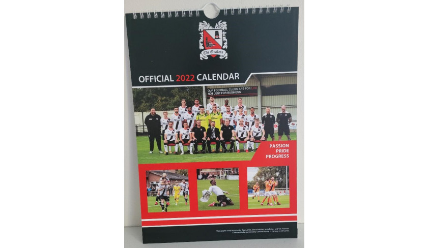 Darlington FC Calendar 2022 on sale now