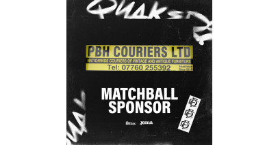 Thanks to our matchball sponsor!