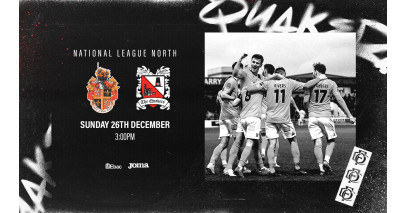 Boxing Day: Spennymoor v Darlington all ticket