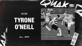 Tyrone joins Quakers for a fourth time