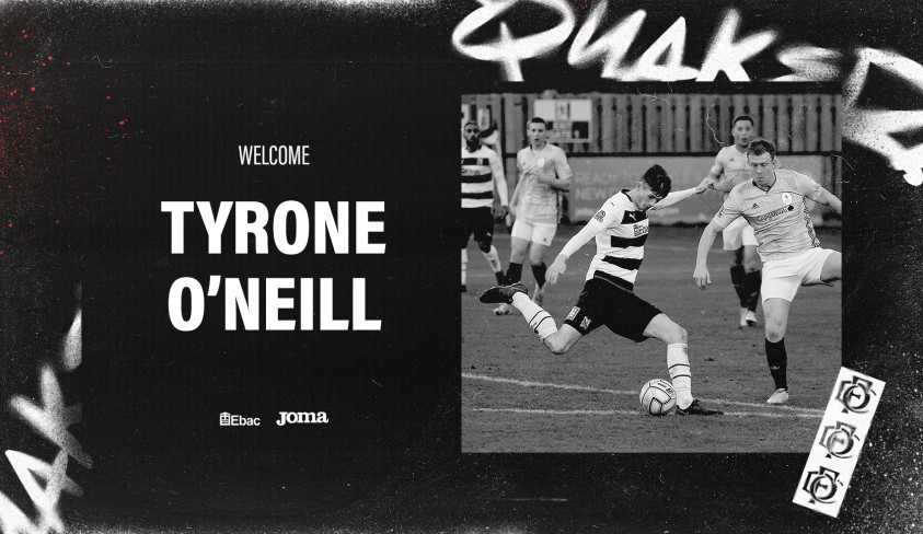Tyrone joins Quakers for a fourth time