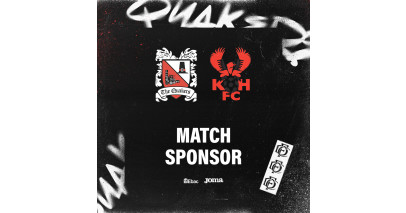 Do you want to sponsor the Kidderminster game?