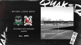 Quakers looking for first win since 2014 against Farsley