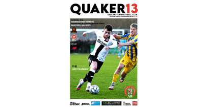 In Saturday's matchday programme