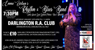 Tickets available for Emma Wilson night