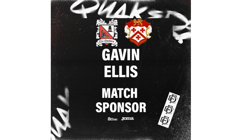 Thanks to our match sponsor -- Gavin Ellis