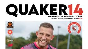 In Saturday's matchday programme