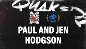 Thanks to our matchball sponsors: Paul and Jen Hodgson