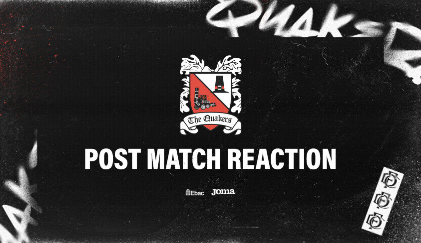 Reaction to win over Chorley