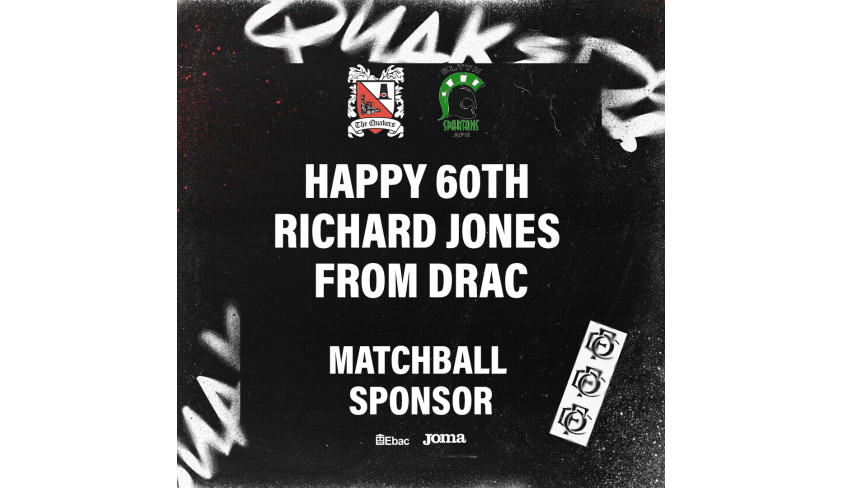 Thanks to our matchball sponsors: DRAC