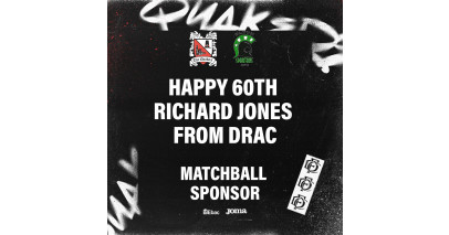 Thanks to our matchball sponsors: DRAC