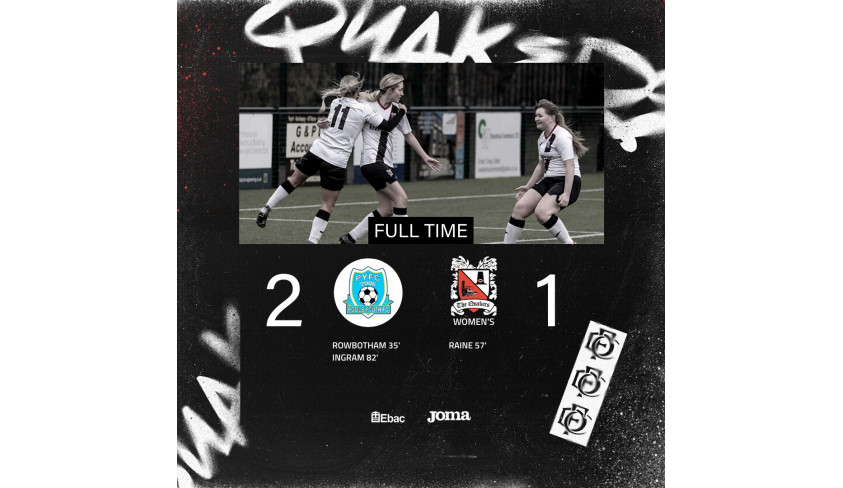 Quaker Women unlucky to lose top of the table clash