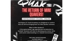 Join our Mini Quakers!