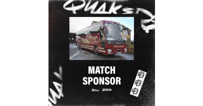 Thanks to our match sponsors: Atkinson's Coaches!