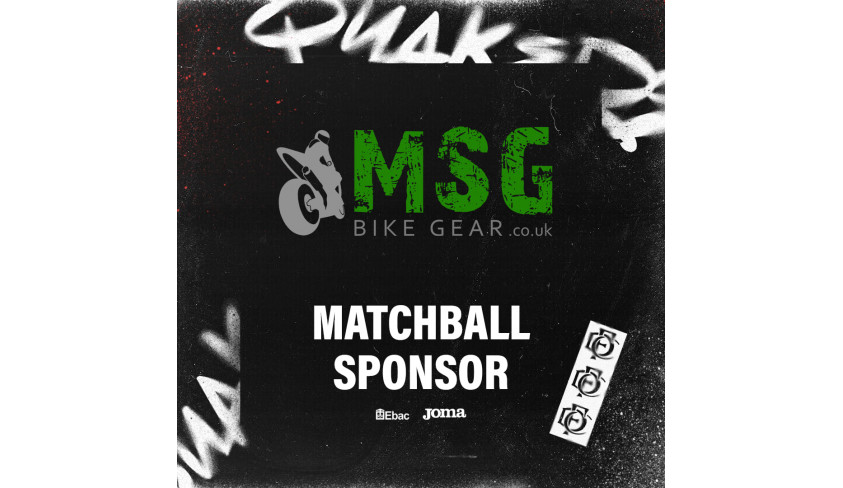Thanks to our matchball sponsors: MSG Bike Gear