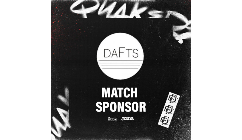 Thanks to our match sponsors: DAFTS