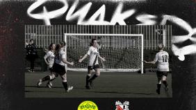 Quaker Women in League Cup action