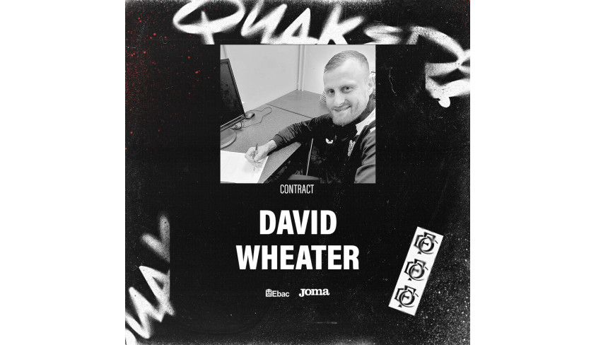 David Wheater signs a contract with Quakers