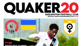 In Friday's matchday programme