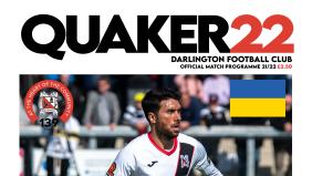 In Monday's matchday programme