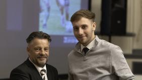 Jack Lambert wins Young Player award