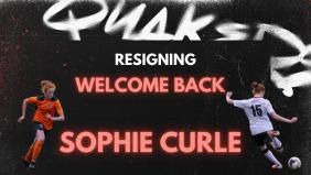 Welcome Back Sophie Curle 