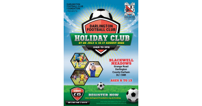 Come to the DFC Holiday Camps!