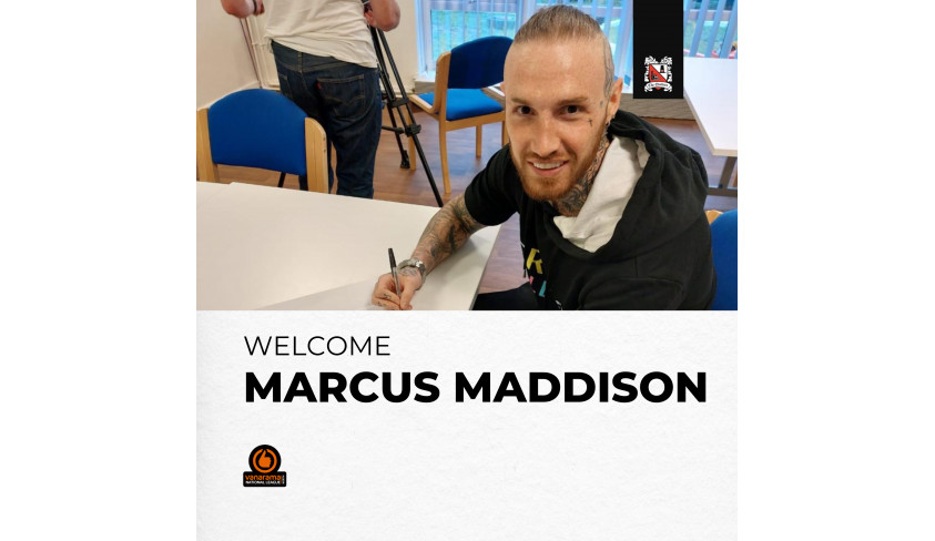 Quakers sign Marcus Maddison