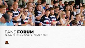 Come along to our next fans' forum!