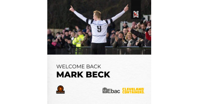 Quakers sign Mark Beck for the second time