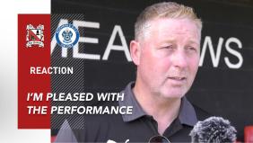 Alun: I'm pleased with the performance