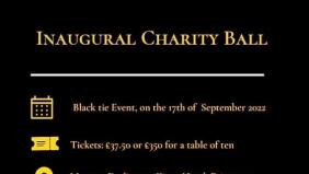 Charity Ball tickets now on Sale