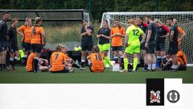 Women's team at home on Sunday